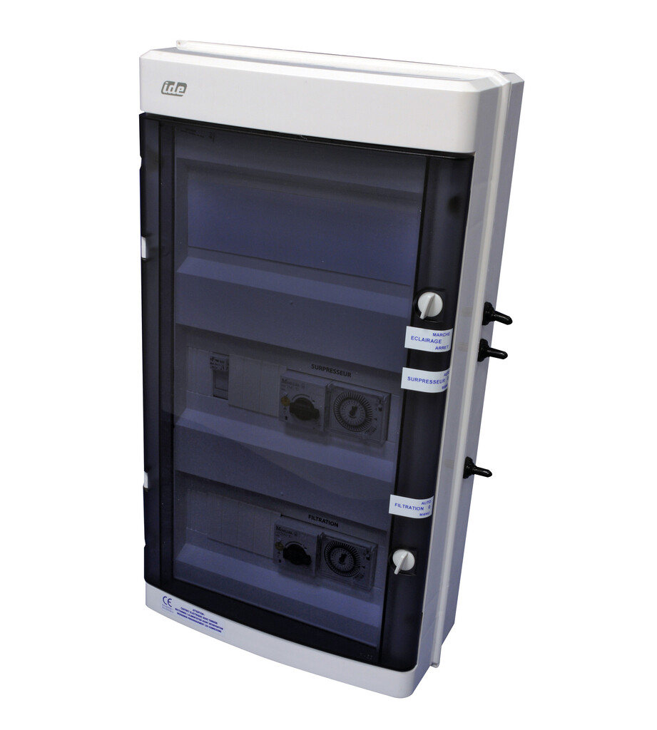 Electrical box Cyrano Filtration + Transfo 300W + Vac + 30mA Diff. Mono