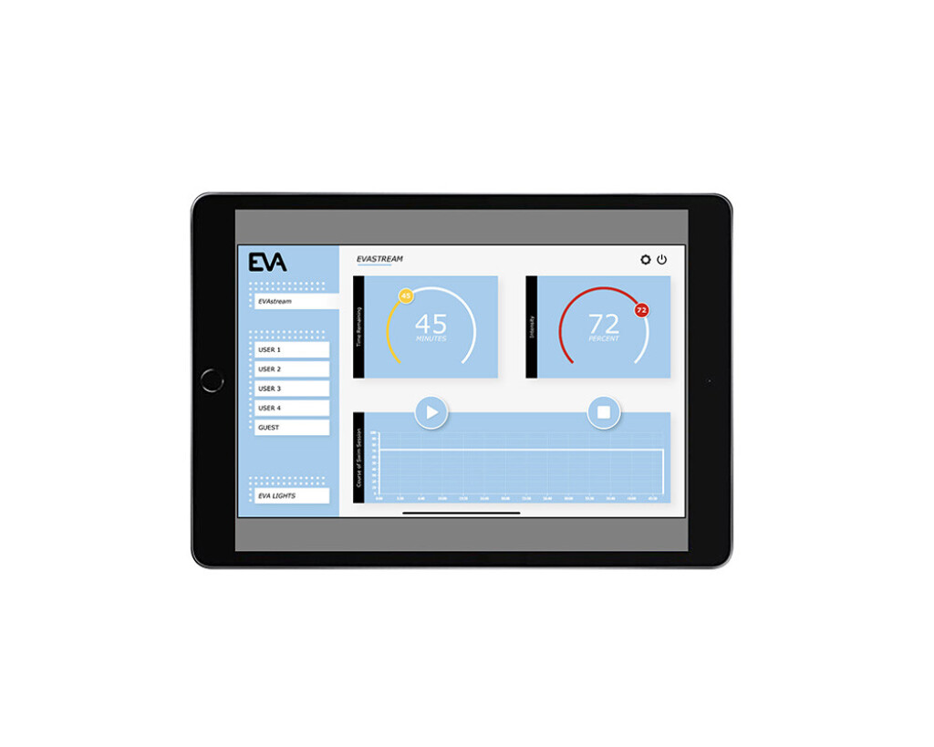 App de contrôle EVA Experience