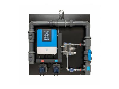 Aqua Easy Station, complete, for pH/Free chlorine regulation and control