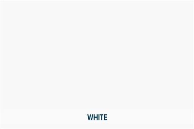 Haogenplast Uni color - White 1,65m