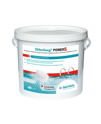 Chlorilong Power 5 (multifunctioneel 250g chlorine tabletten)